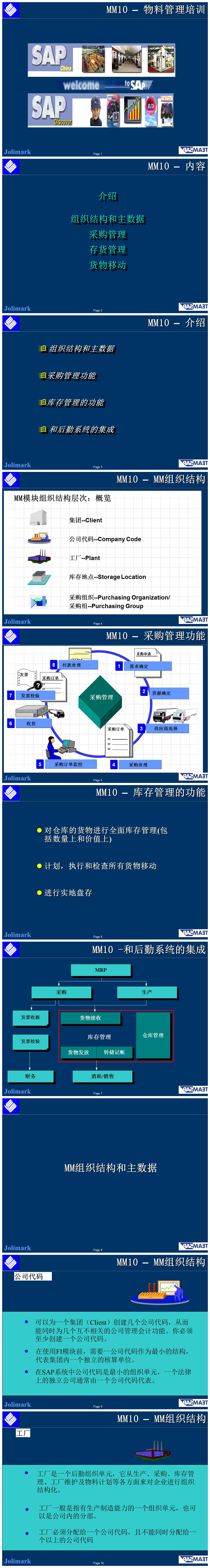 物料管理培训PPT模板下载-聚给网