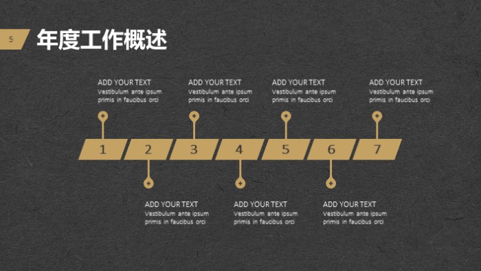 简洁大气清新职级晋升述职报告ppt模板