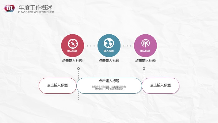 清新大气时尚物业职级晋升报告ppt模板