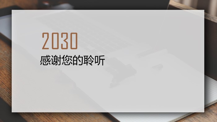 清新简洁大气技术职级评审ppt模板
