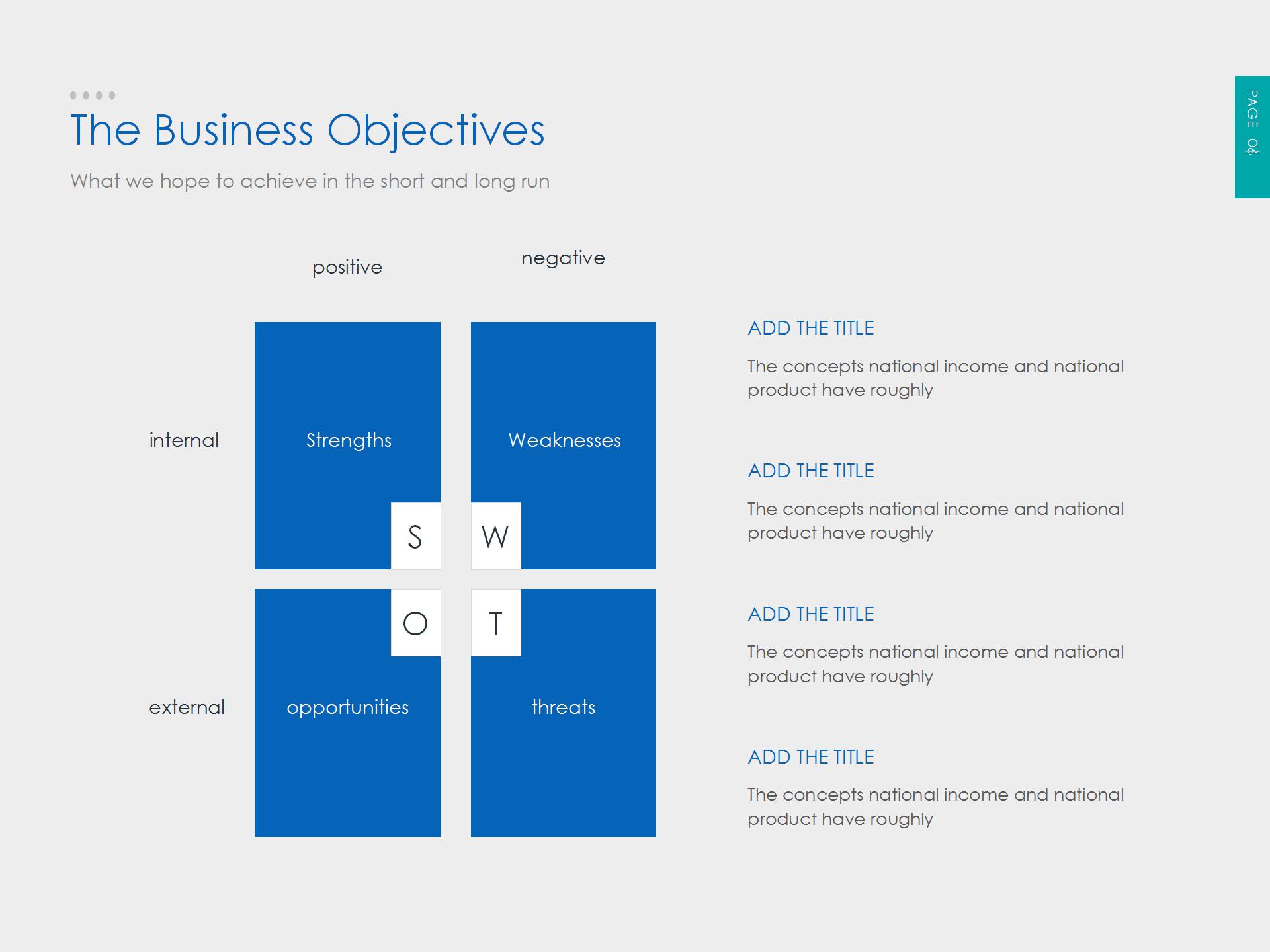 动态商务工作总结PPT模板