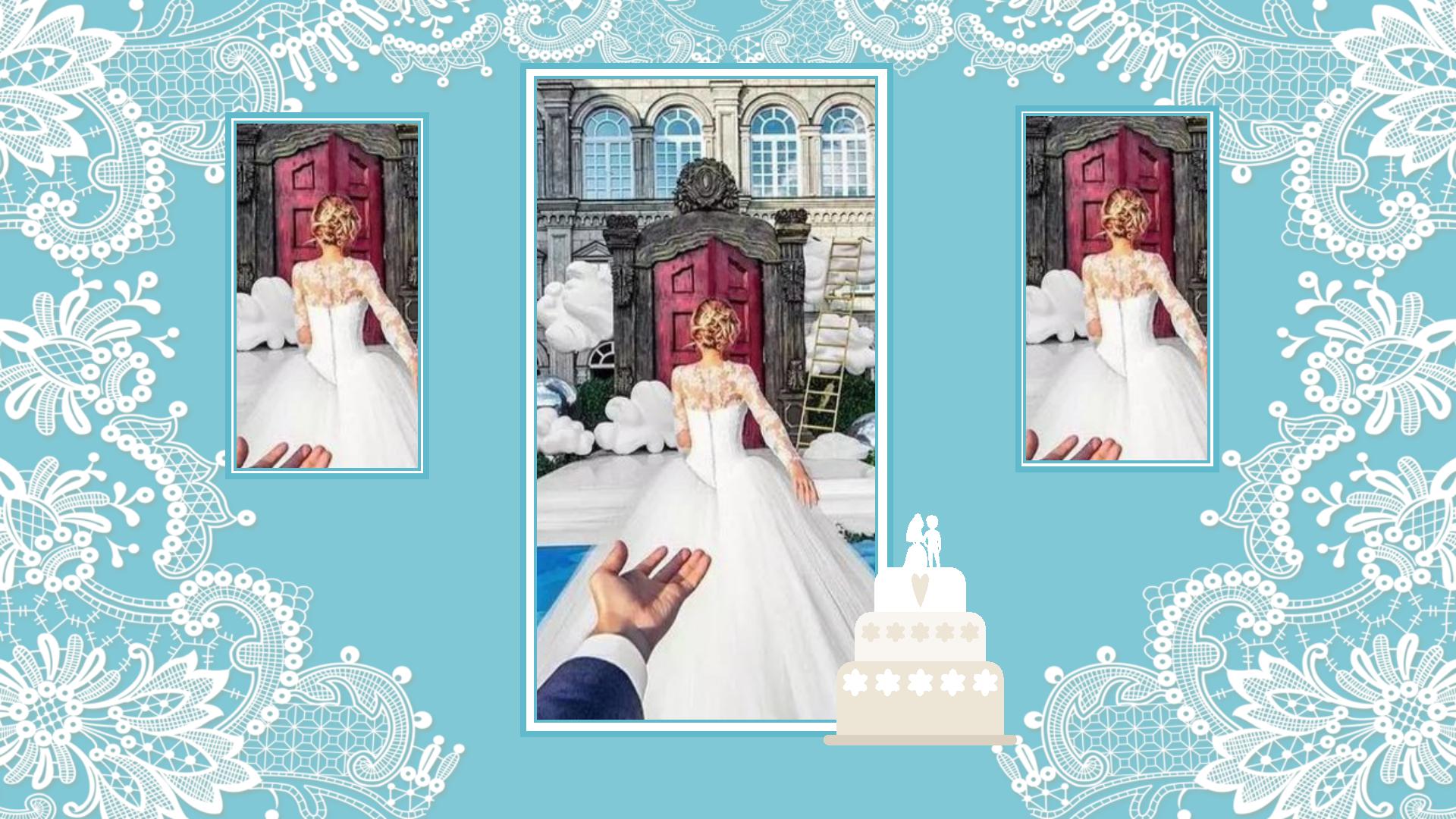 两只小天鹅背景的浪漫爱情幻灯片模板下载