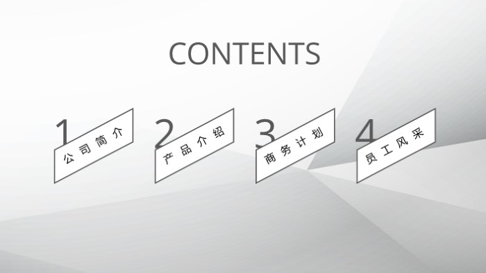 简洁大气时尚解决问题能力ppt模板
