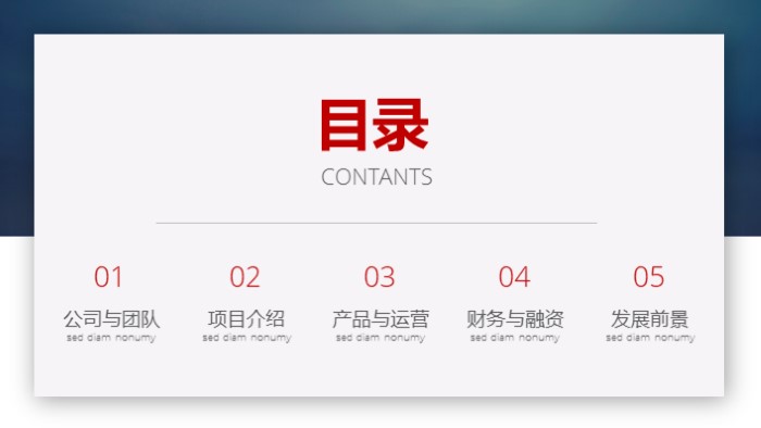 简洁时尚大气数据管理专家简介ppt模板