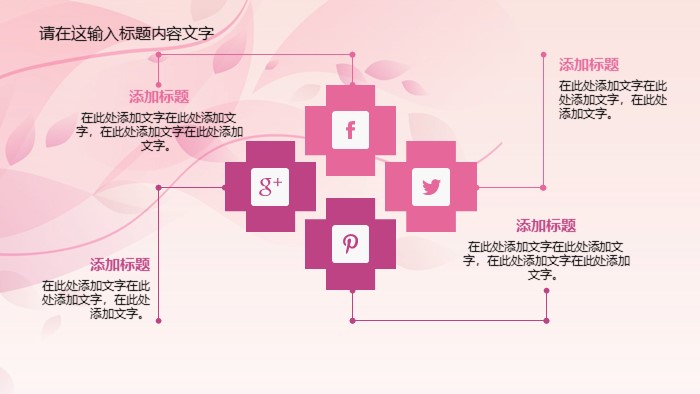 清新大气时尚微电商平台商业计划书ppt模板