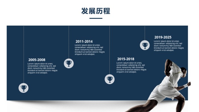 清新简洁大气公司内部晋升仪式ppt模板