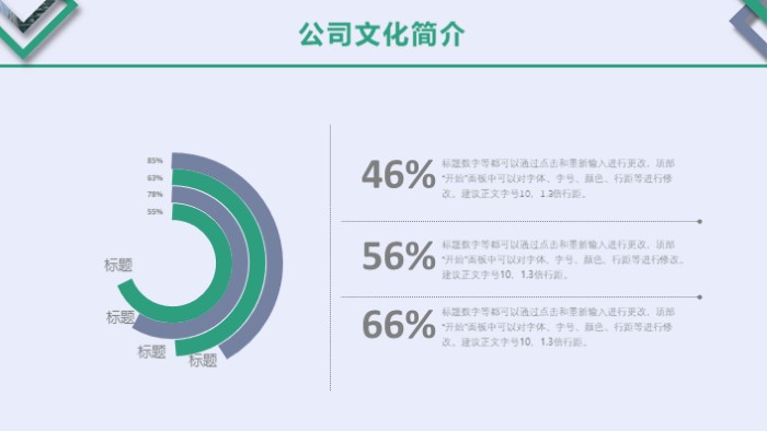 简洁时尚大气电商项目成果展示ppt模板