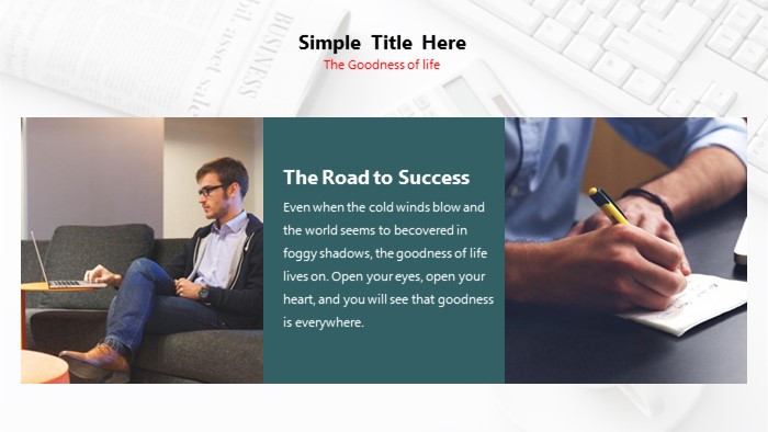 简洁大气清新快递公司年终总结ppt模板