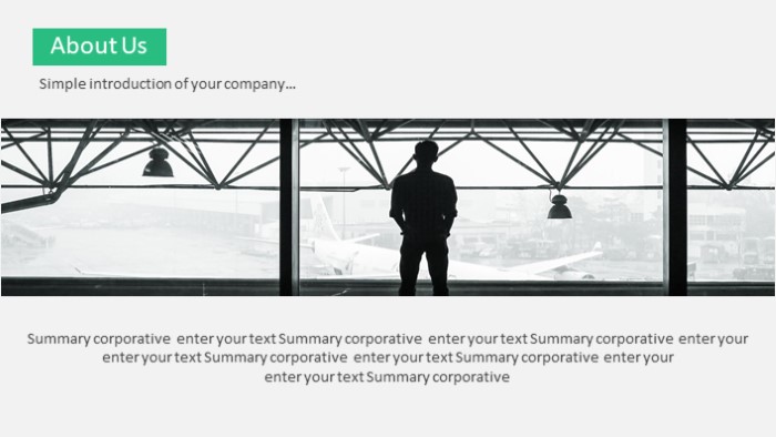 清新简洁时尚电梯广告策划ppt模板