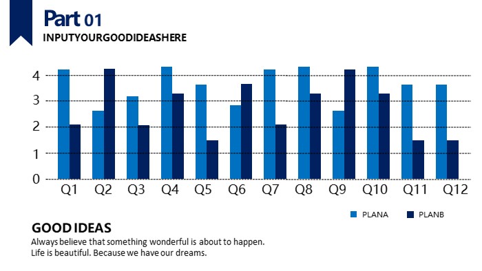 时尚清新大气电梯广告方案ppt模板