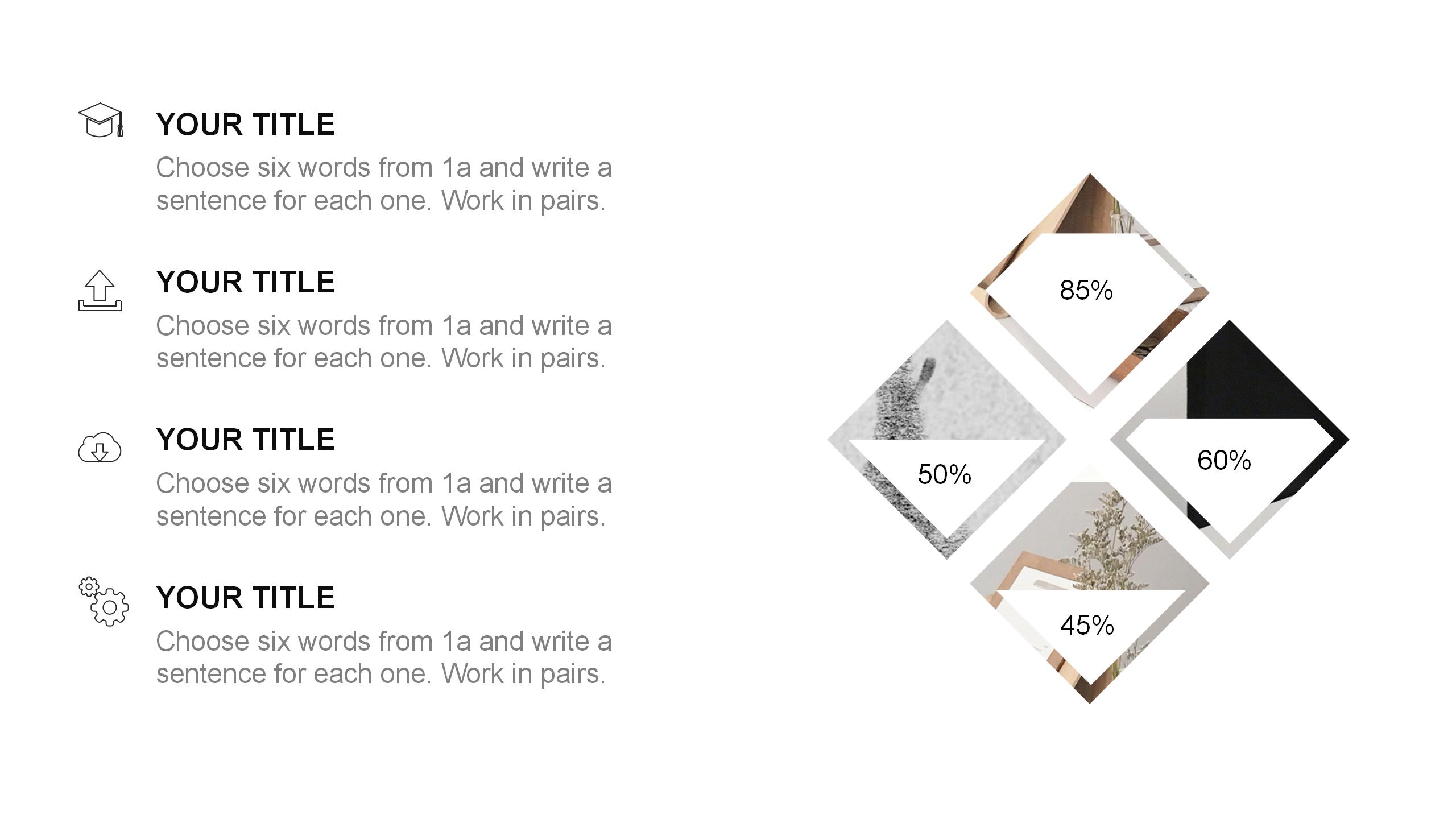小清新室内家居设计方案ppt模板