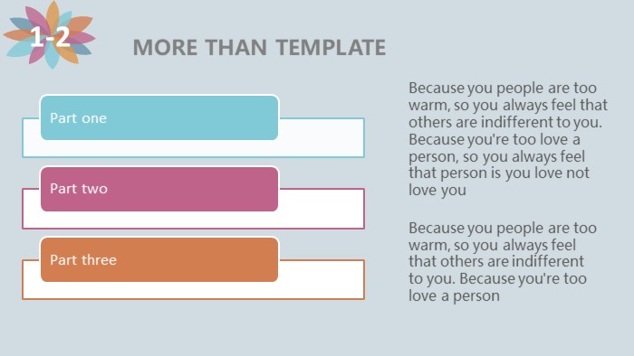 清新简洁大气英文食物产品介绍ppt模板