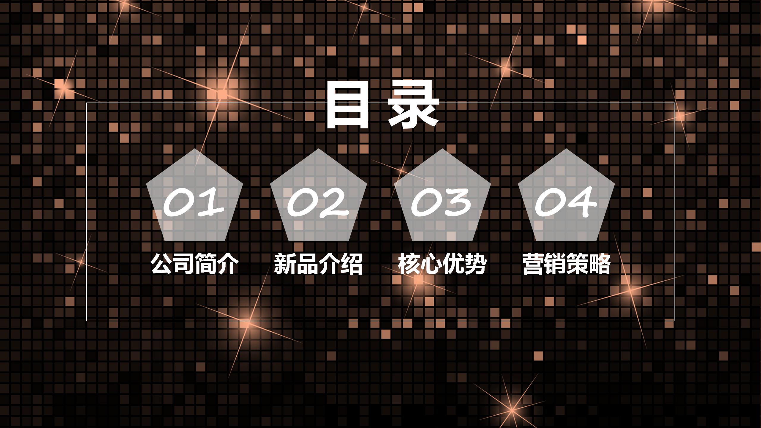 轻奢时尚商务计划PPT模板