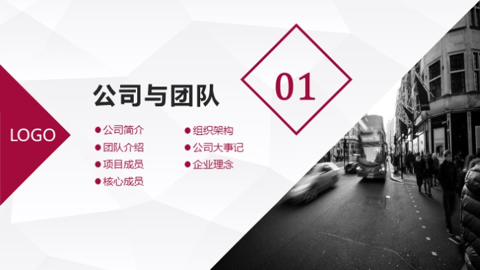 简洁大气时尚商场餐饮经营分析ppt模板