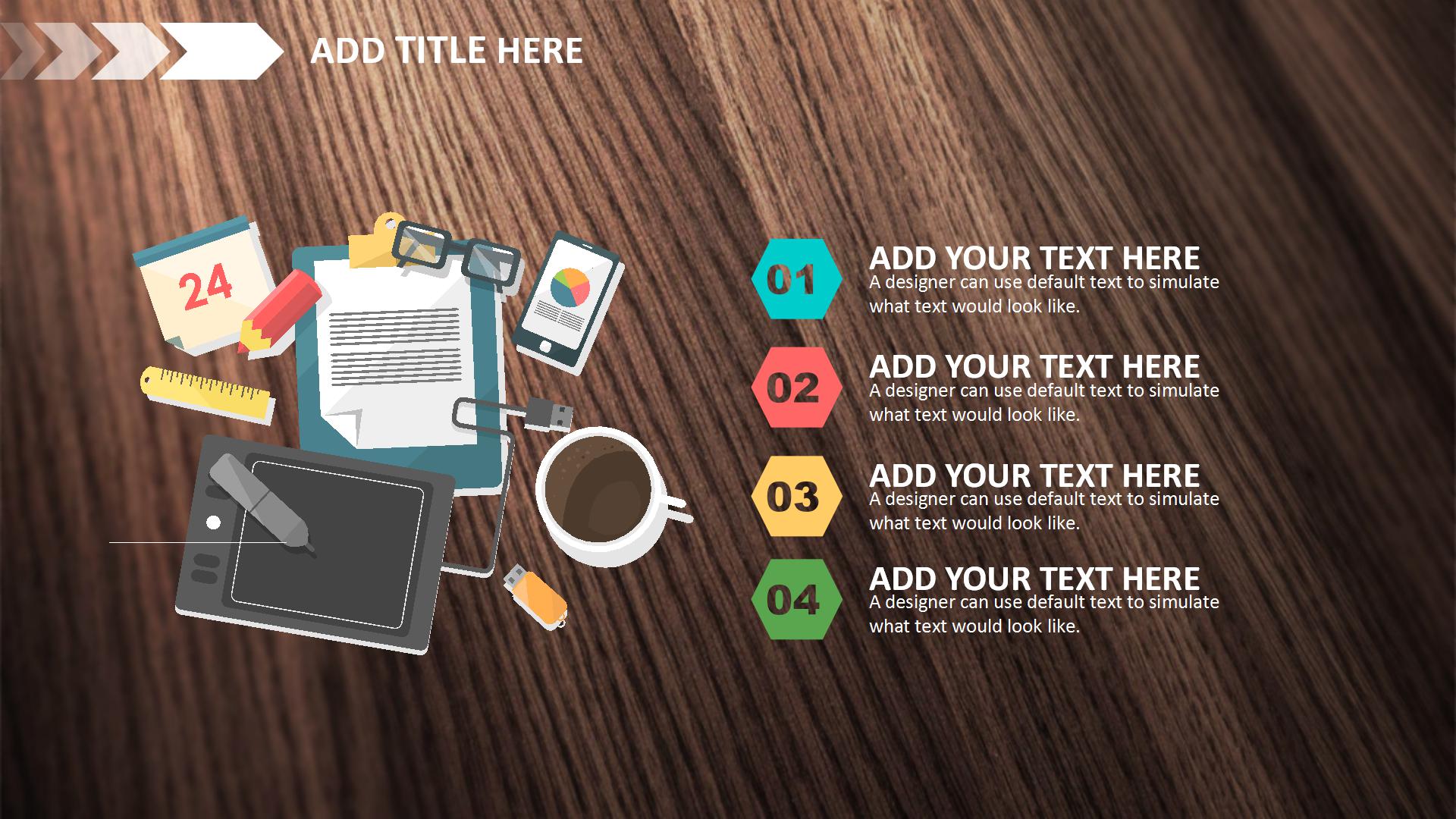 卡通简约风年终总结致谢ppt模板