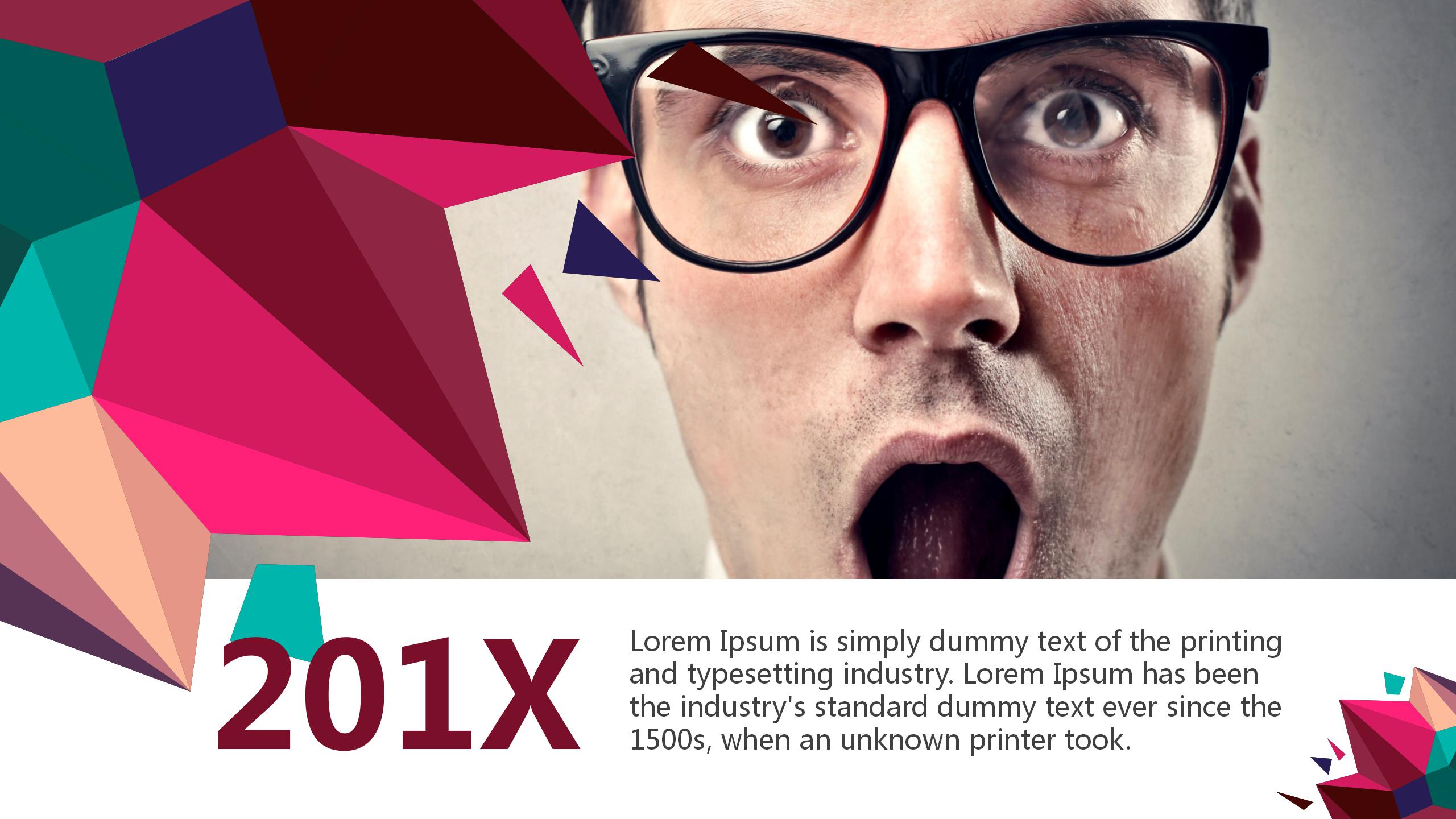 创意多彩销售汇报工作ppt模板