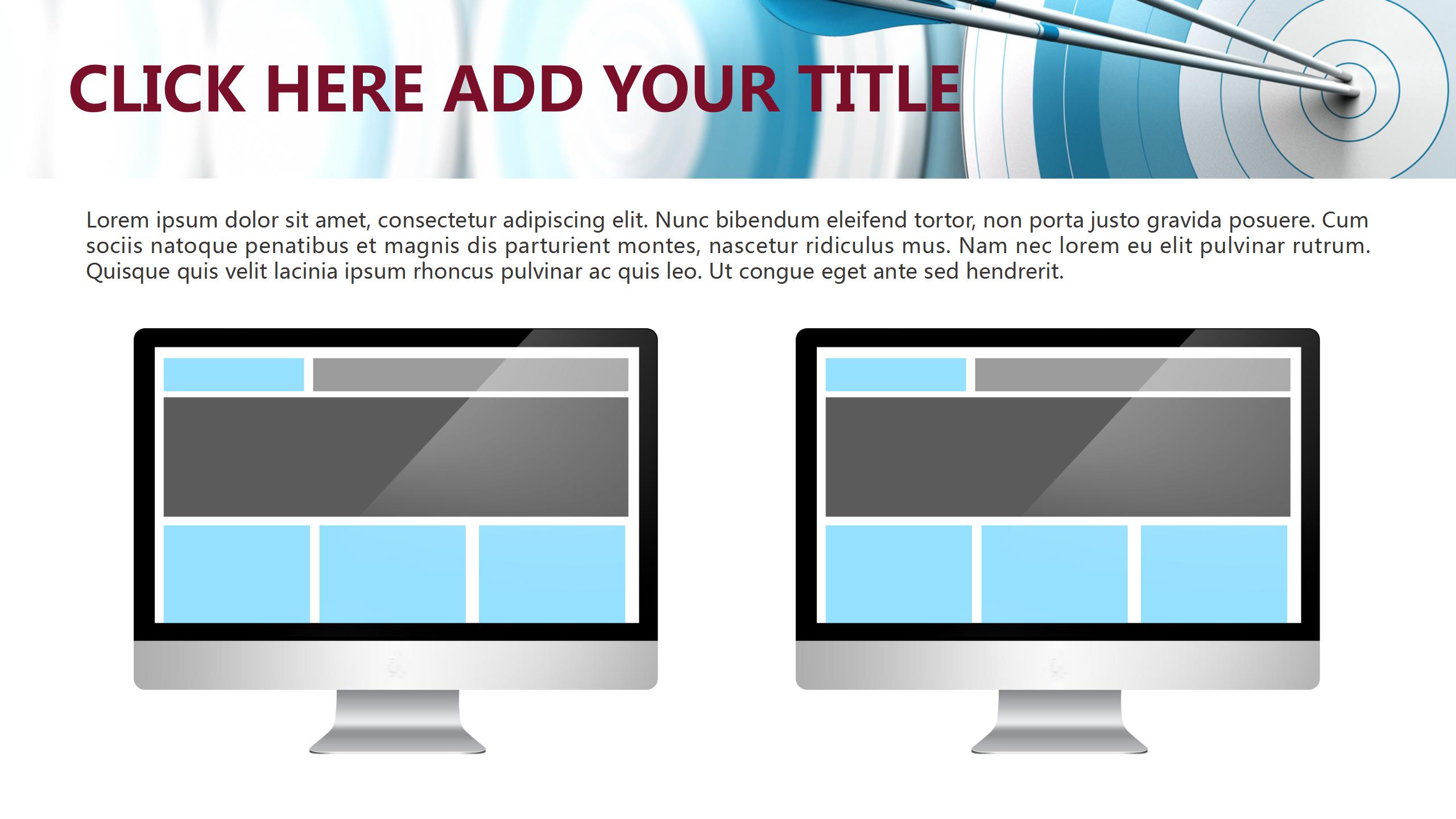 创意多彩销售汇报工作ppt模板