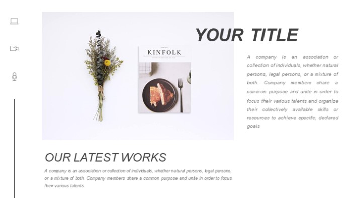 清新简洁大气质量主管工作总结ppt模板