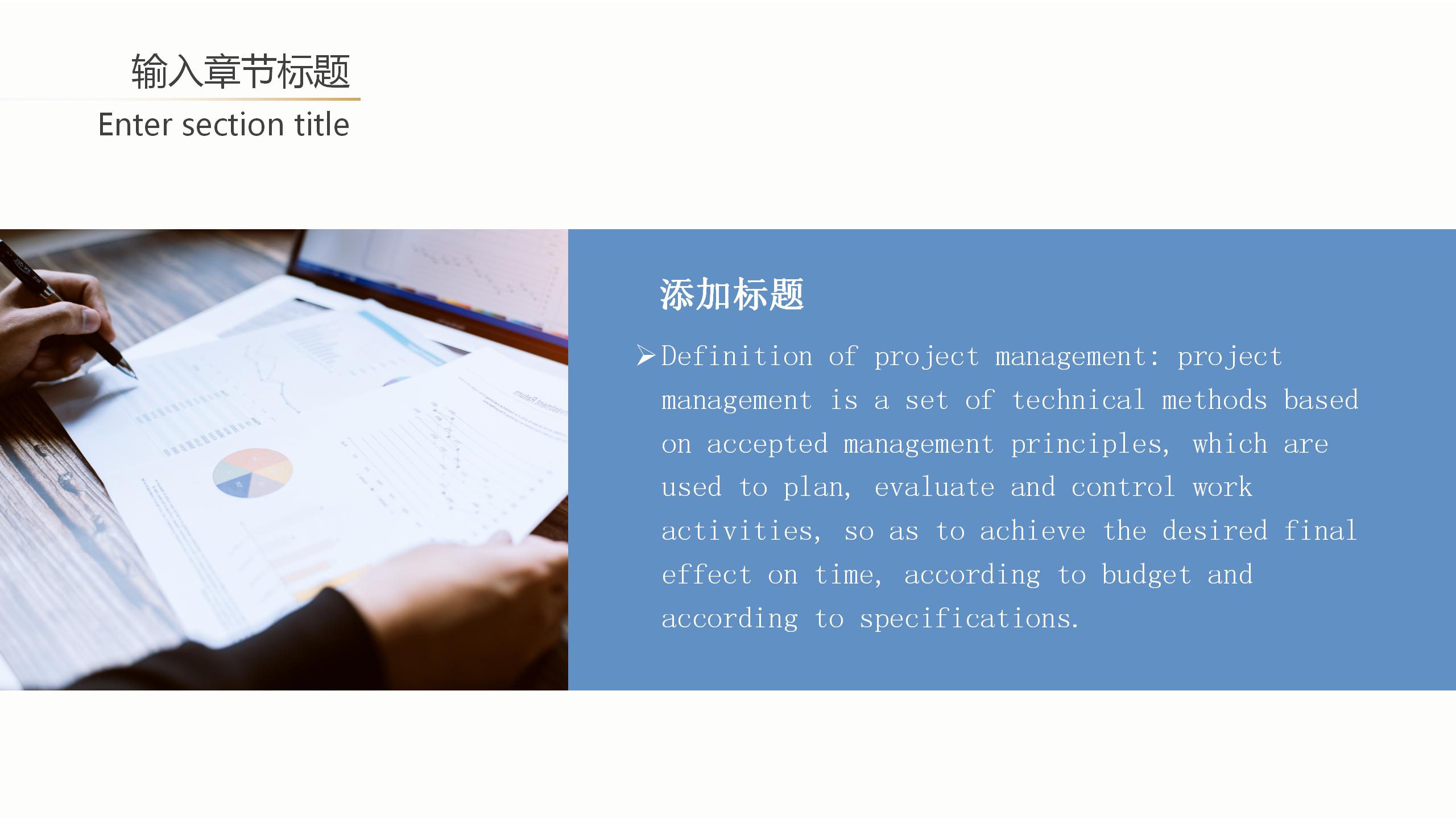 2020简约商务风工作总结计划ppt模板