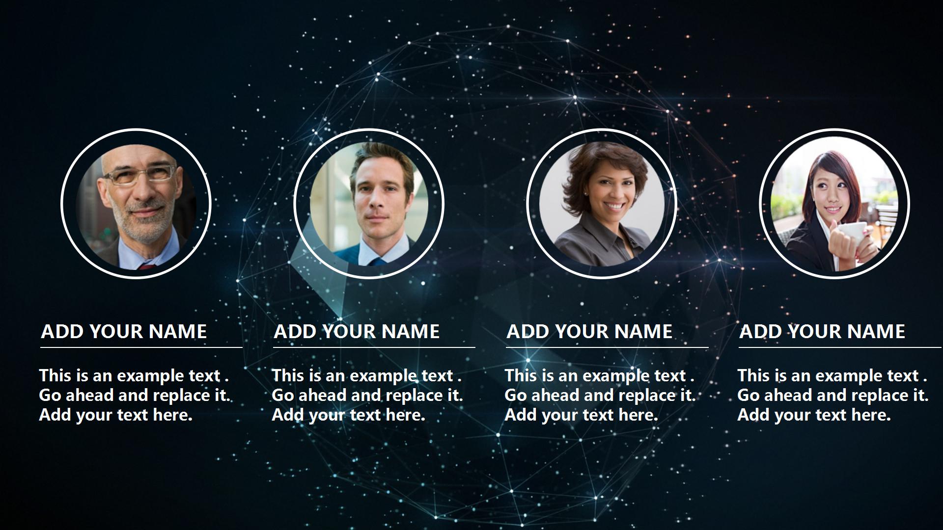 商务通用公司概况介绍ppt模板下载