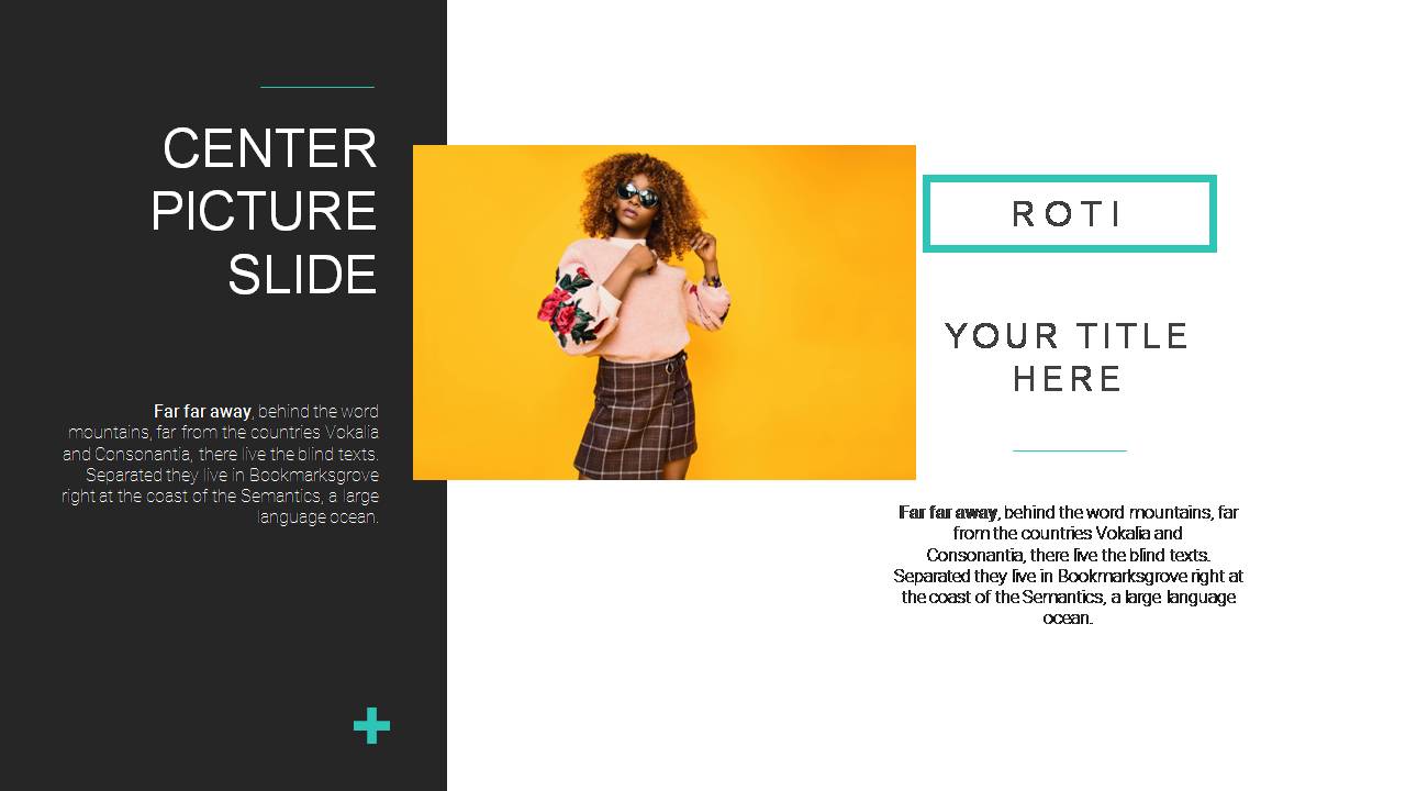 大气清新时尚行业ppt模板 