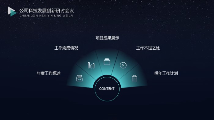 简洁大气时尚施工策划汇报ppt模板