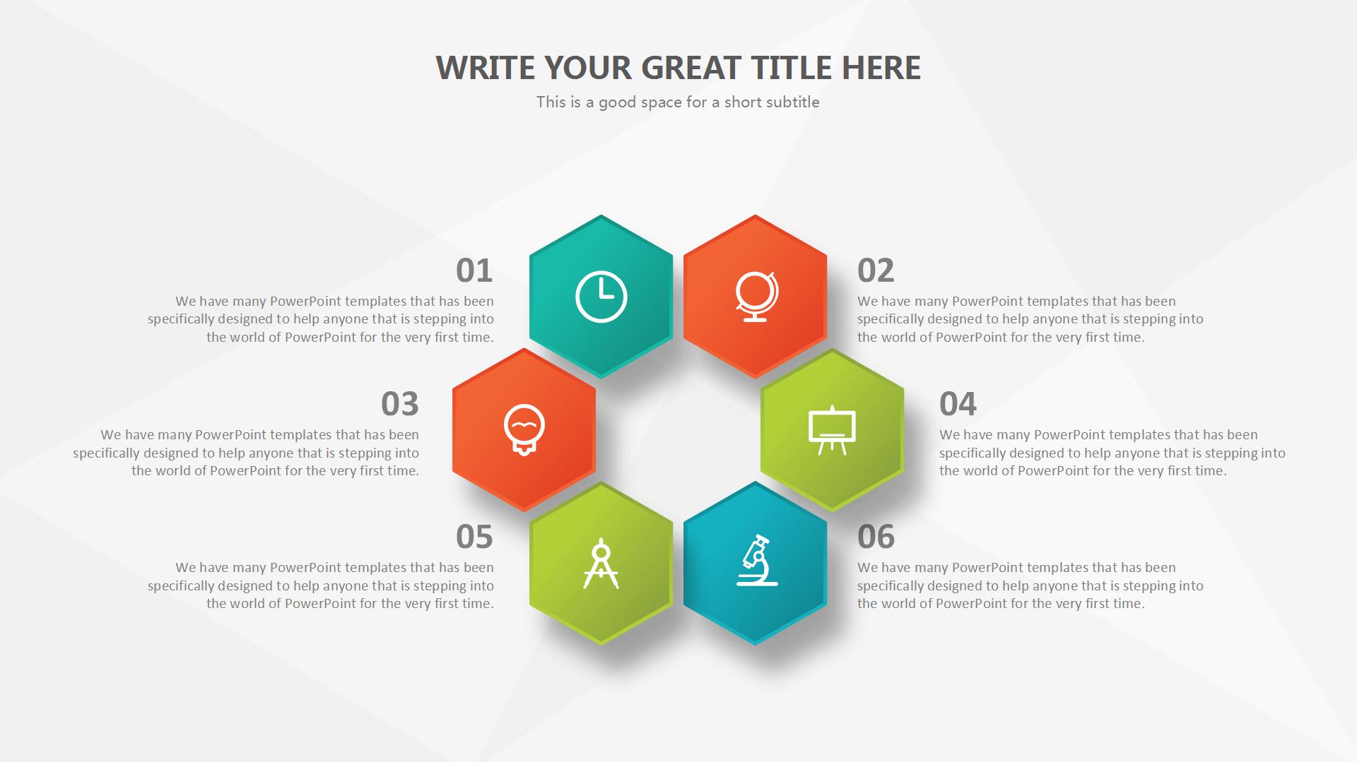 简约多色学生会学期工作总结ppt模板下载