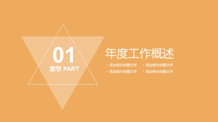 2020会议报告工作总结ppt模板