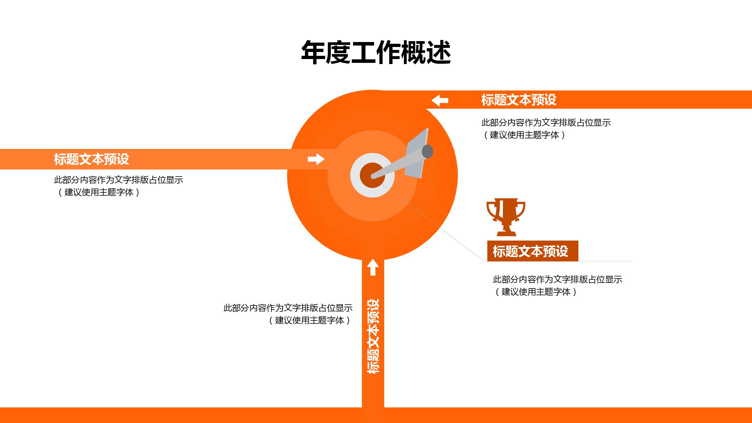 创意暖色个人内部岗位竞聘ppt模板