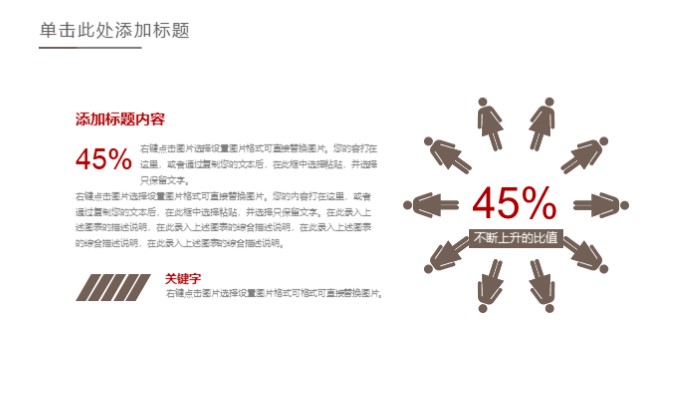 清新简洁大气销售年终业绩汇报ppt模板