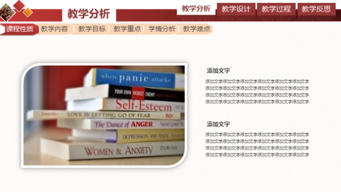 清新简洁时尚信息化教学大赛PPT模板