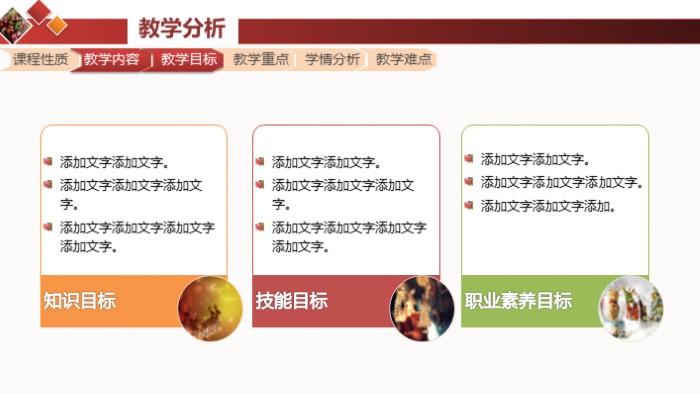 清新简洁时尚信息化教学大赛PPT模板
