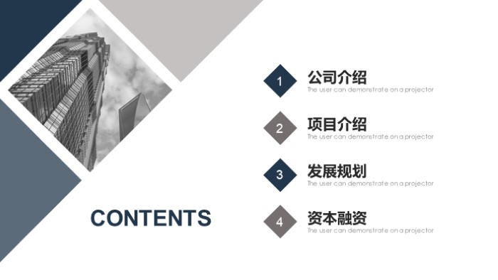 简洁大气清新项目管理演讲比赛ppt模板