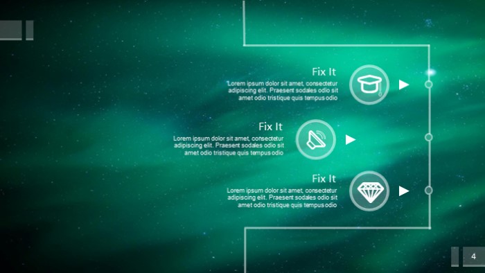 清新大气时尚软件项目投标ppt模板
