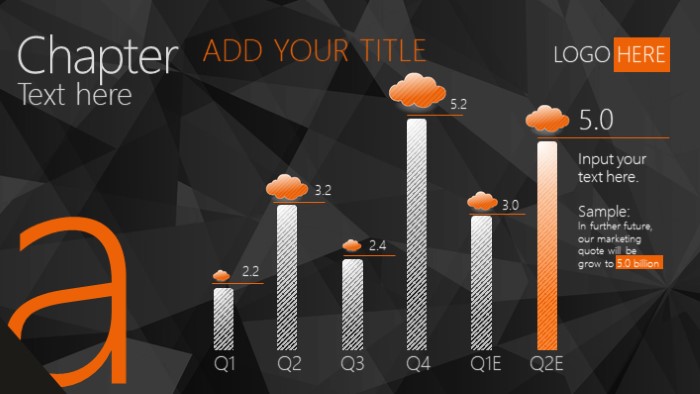 清新简洁大气项目建设历程ppt模板