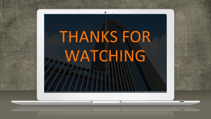 简洁清新时尚房产项目发展历程ppt模板