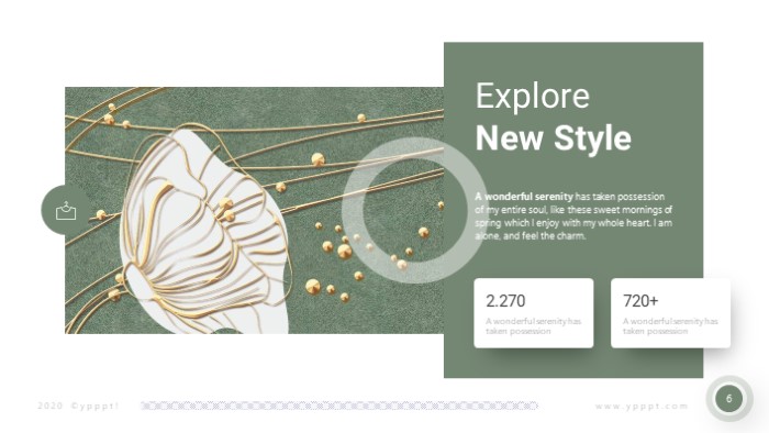 清新简洁时尚小区工程维修ppt模板