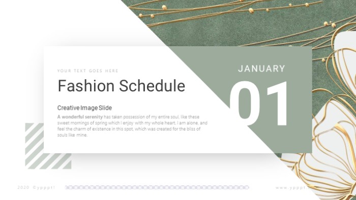 清新简洁时尚小区工程维修ppt模板