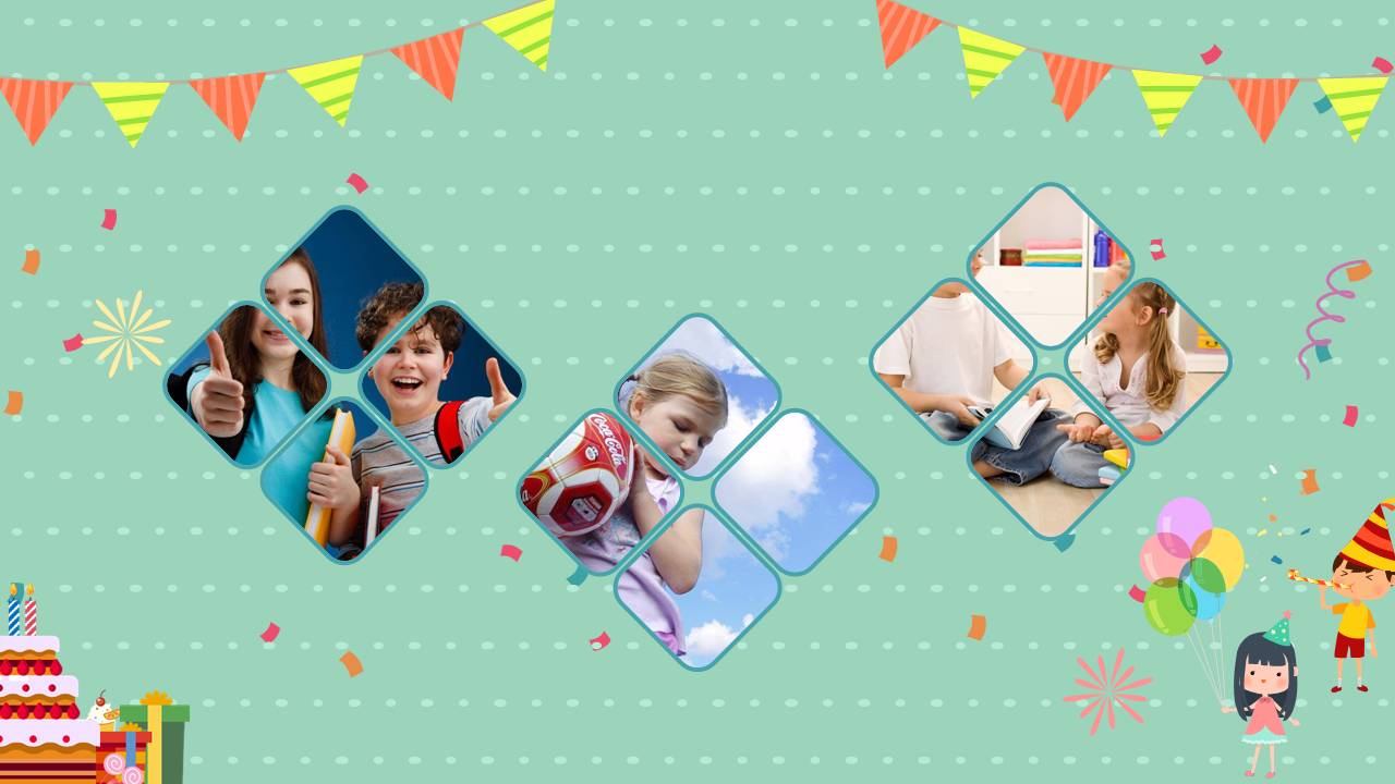 时尚简介大气个人成长纪念册ppt模板