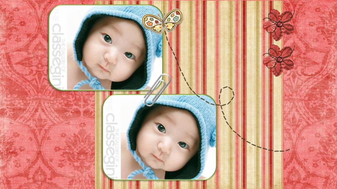 时尚可爱大气个人自我成长纪念册ppt模板