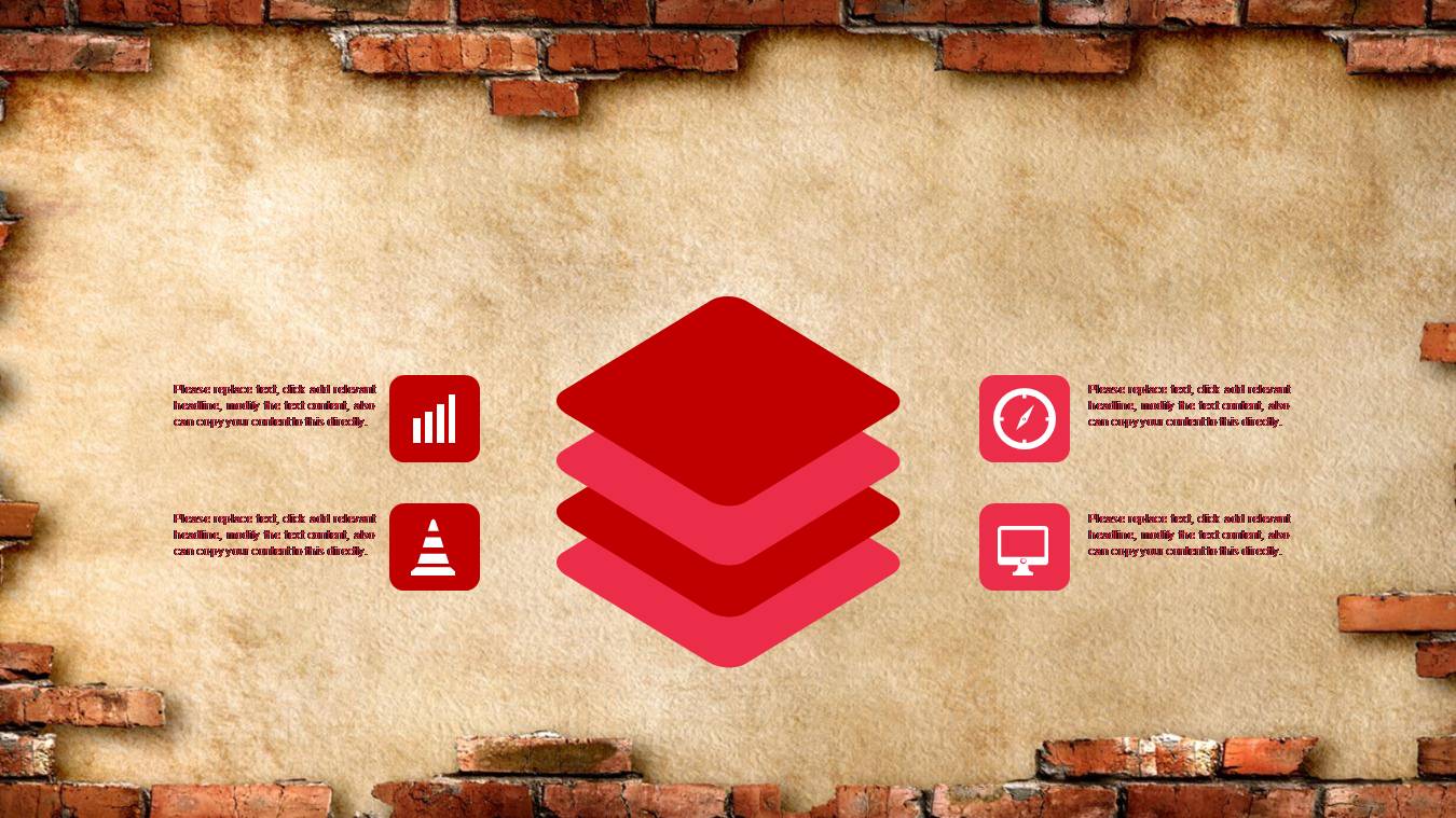 时尚简介清新简单毕业相册ppt模板