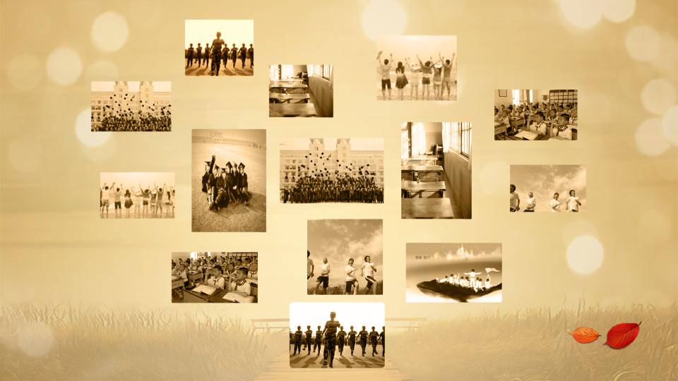 时尚大气简约青春毕业季ppt模版