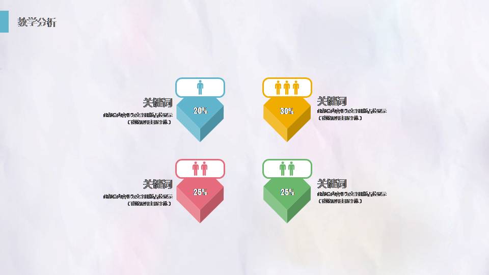 时尚简约大气小学语文微课ppt模板