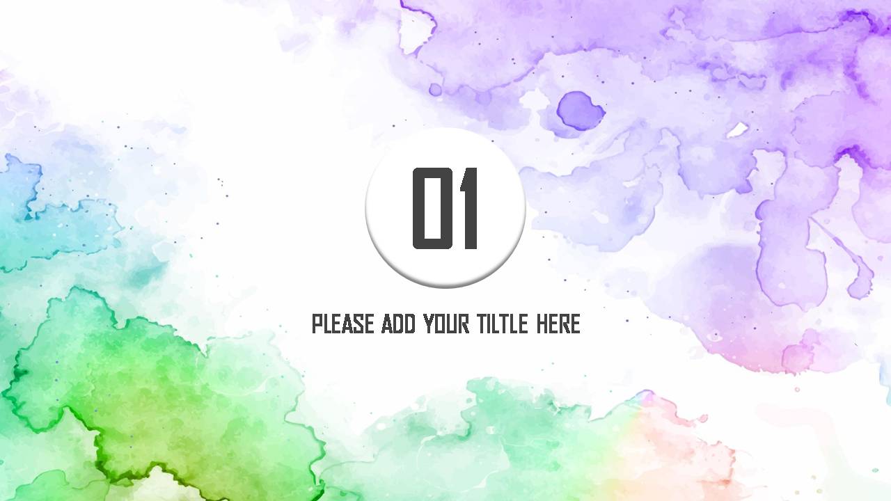 时尚简约大气卡通小动物ppt模板