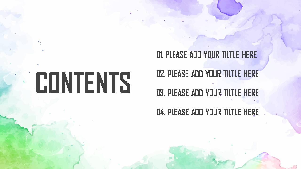 时尚简约大气卡通小动物ppt模板