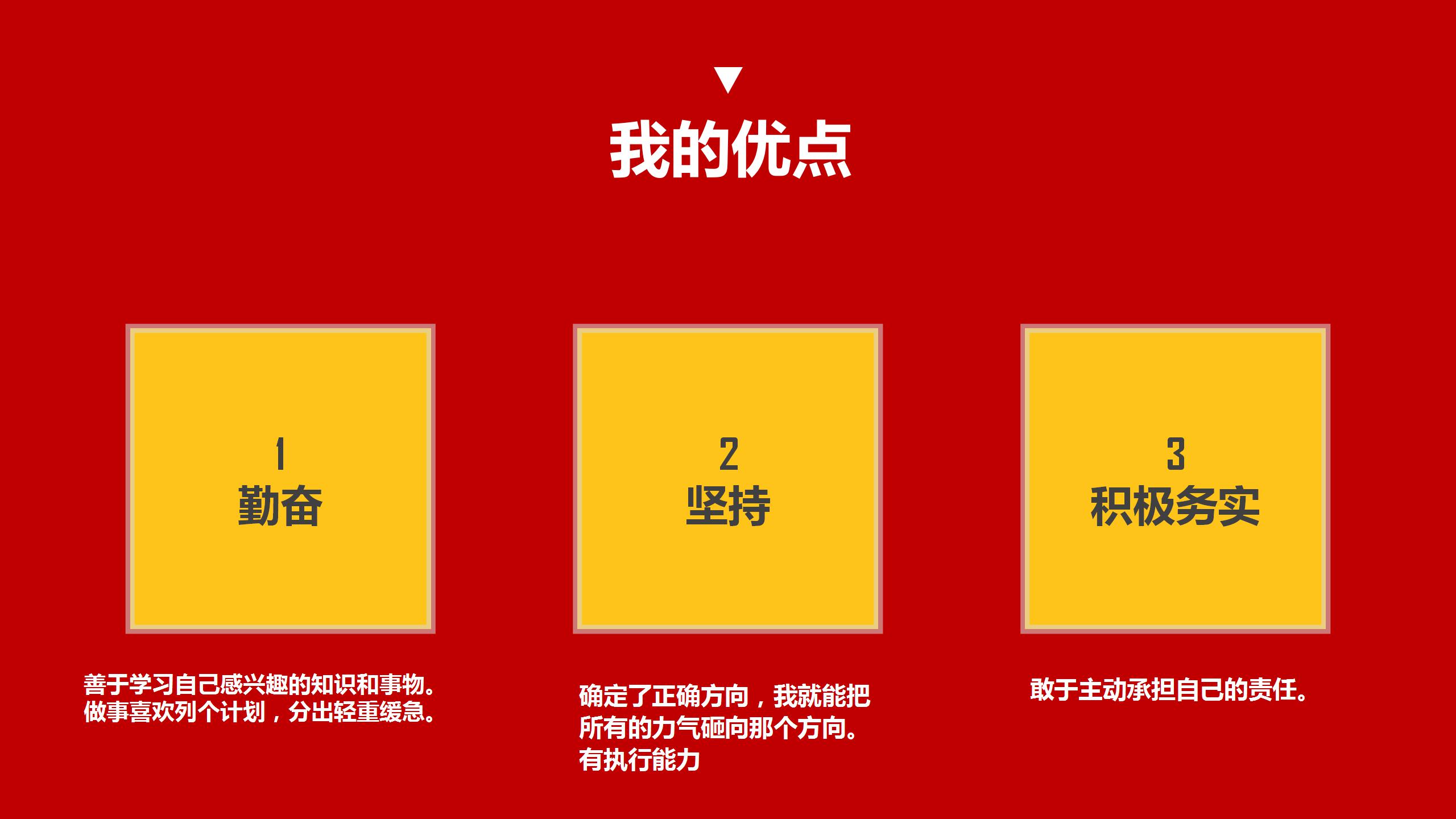 小学三年级班干部竞选ppt模板