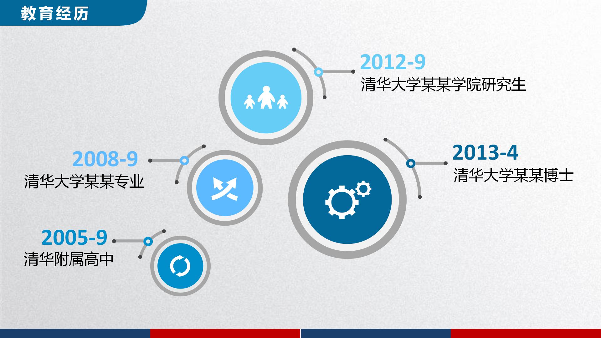 简约大气个人简历ppt模板