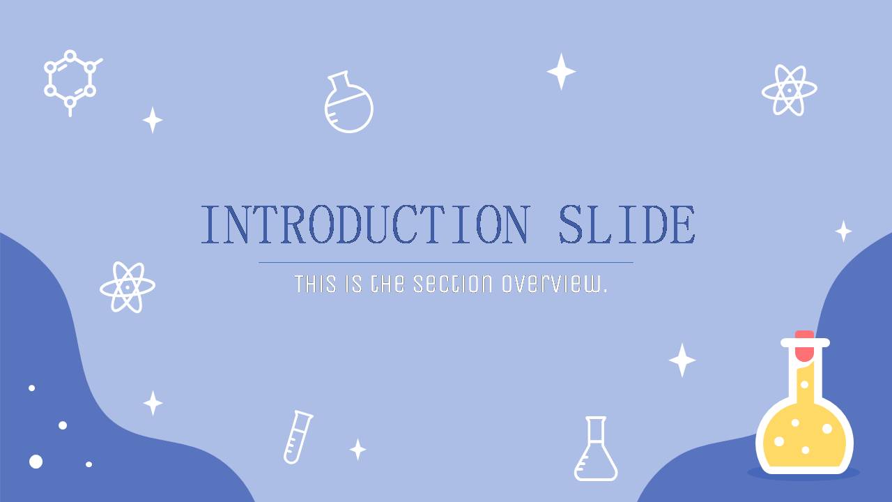 时尚简约大气实验室应聘ppt模板