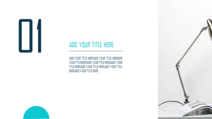 清新大气简洁学校教育PPT模板