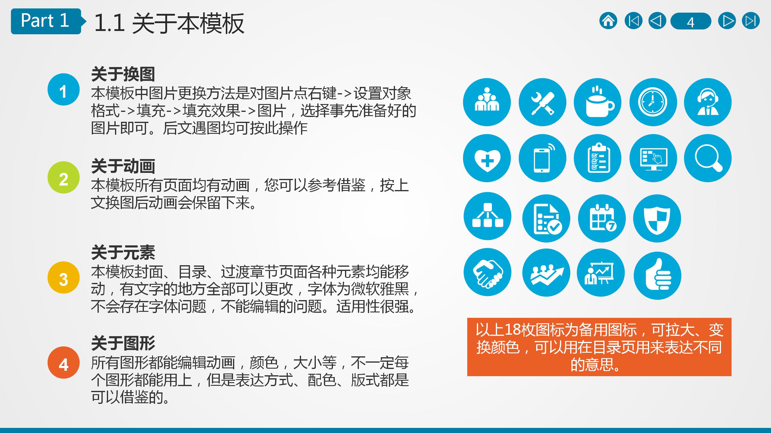 创意动画商务通用ppt模板